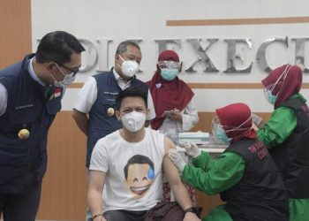 4 Ribu Warga Jabar Sudah Disuntik Vaksin Covid-19 Buatan Sinovac