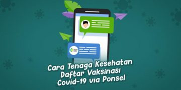 VIDEOGRAFIS: Cara Tenaga Kesehatan Daftar Vaksinasi Covid-19 via Ponsel