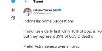 Dokter Ini Sarankan Indonesia Pakai Vaksin COVID-19 AstraZeneca Ketimbang Sinovac