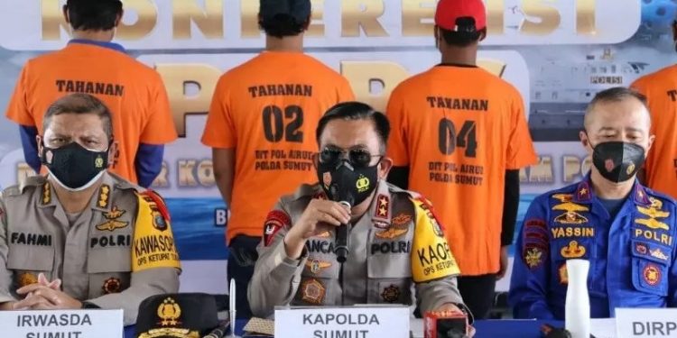 Curi ikan, dua kapal asing ditangkap di Selat Malaka