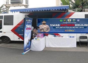 Cegah Covid Dari Pemudik, Polda Metro Kerahkan Bus Swab Antigen Keliling