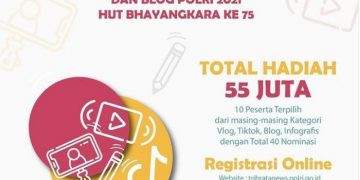 Sambut HUT Bhayangkara Ke-75, Polri Gelar Lomba VLOG, TIKTOK, INFOGRAFIS dan BLOG