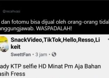 Mabes Polri Usut Dugaan Praktik Jual-Beli Data Foto Selfie Pegang KTP di Twitter