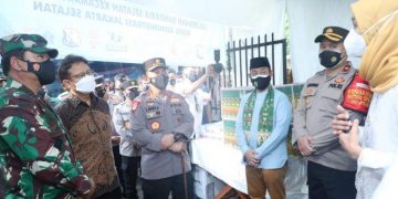 Panglima TNI Sidak Ke Cilandak dan Ciracas untuk Cek Kesiapan PPKM Mikro