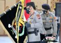 Peringati Hari Bhayangkara, Polda Jatim Gelar Upacara Pencucian Pataka