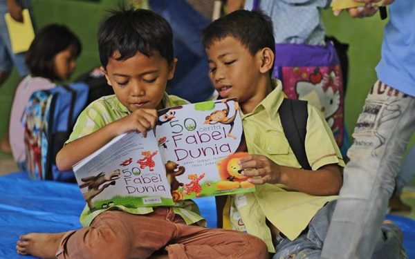 Kemendikbudristek Sentuh Pendidikan Anak melalui Bacaan