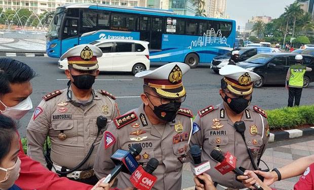 HUT Ke-76 RI, Ditlantas Polda Metro Jaya Kerahkan 300 Personel Pengamanan