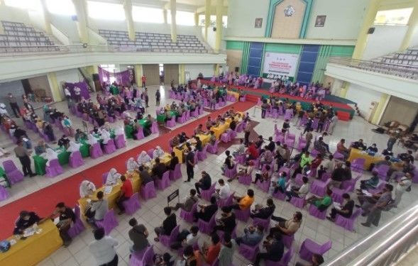 Antusias Tinggi, 3.194 Orang Divaksin Lewat Vaksin Merdeka