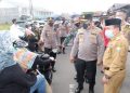 Wakapolda dan Forkopimda Jambi Laksanakan Pengecekan PPKM Level 4 di Pos Penyekatan Pintu Masuk Kota Jambi