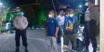 Patroli Polsek Sewon Berikan Imbauan Warga serta Antisipasi Gangguan Kamtibmas