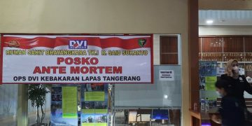 Satu Korban Kebakaran Lapas Tangerang Teridentifikasi