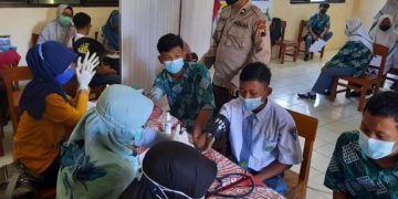 Gerai Vaksinasi Presisi Polres Pekalongan Kota Door To Door ke Sekolah
