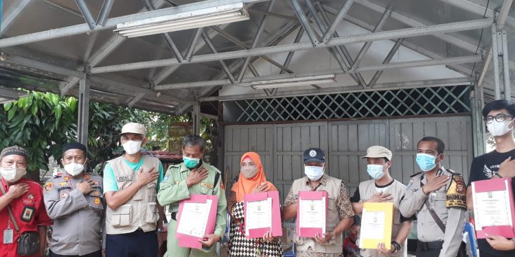Penutupan Gerai Vaksin Merdeka II Polsek Pondok Gede