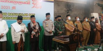 Kapolres Peringatan Maulid Nabi SAW 1443 H / 2021 Di Kota Sorong