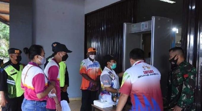 Pertandingan Angkat Besi di PON Papua Dikawal Ketat TNI-Polri