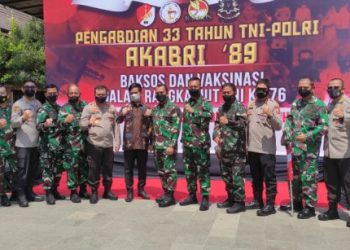 Polres Serang Selenggarakan Baksos dan Vaksinisasi AKABRI 89