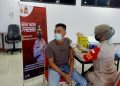 TNI-Polri percepat penanganan lewat serbuan vaksinasi di Sulawesi Utara