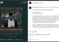 Pro-Kontra Kritik BEM Unmul Soal Ma’ruf Amin ‘Patung Istana’