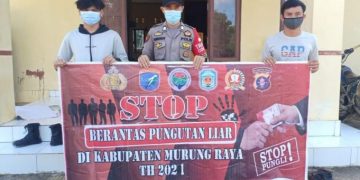Bhabinkamtibmas Polres Murung Raya Ajak Warga Menghindari Praktek Pungli