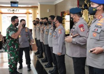 Disambangi Panglima TNI, Kapolri: Kami Bahas Peningkatan Sinergitas TNI-Polri