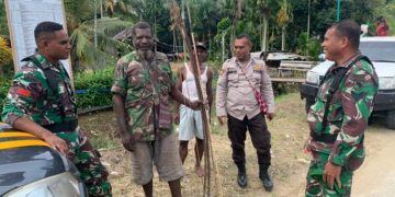 Apel Gabungan TNI-POLRI menjelang Kalender Kamtibmas di Wilayah Bonggo