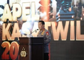 Apel Kasatwil, Kapolri Minta Capaian Positif Penanganan Covid-19 Dipertahankan