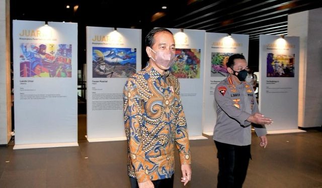 Arahan Jokowi ke Polri: Waspada Omicron hingga Perketat PPKM Saat Nataru