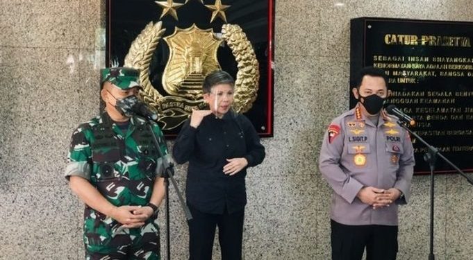 Dikunjungi KSAD, Kapolri: Diskusikan Sinergitas dan Soliditas