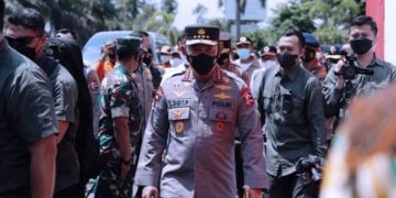 Jelang Natal, Kapolri dan Menhub RI Tinjau Pos Pengamanan dan Pelayanan di Simpang Gadog Bogor