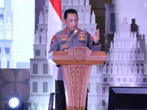 Kapolri Hadir Dalam Rapat Koordinasi Anev Itwasum Polri