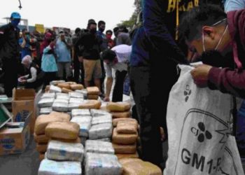 Polisi Ungkap Peredaran Setengah Ton Ganja Jaringan Sumatera