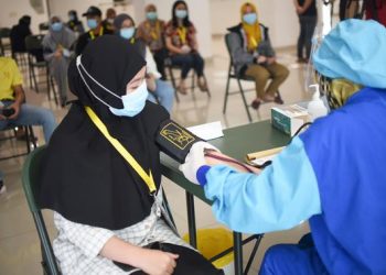 582 dari 2.220 Tenaga Kesehatan di RSD Wisma Atlet Sudah Divaksin Covid-19