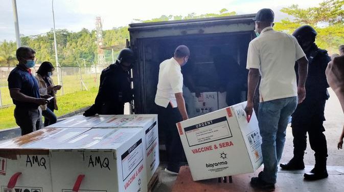 Vaksin Covid-19 Tahap Pertama Tiba di Ambon