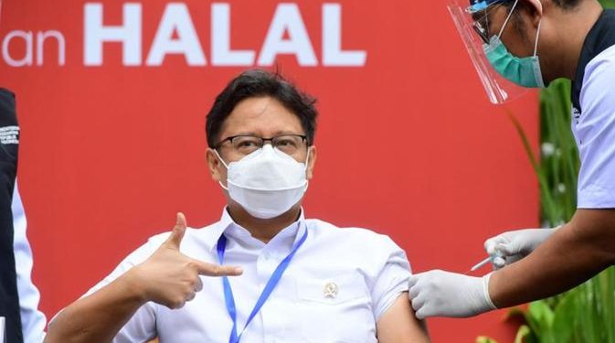 Menkes Tantang Halodoc dan Gojek Hadirkan Layanan Vaksinasi Drive Thru