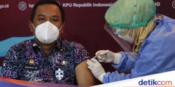 Vaksinasi COVID-19 Sasar KPU