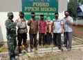 Bhabinkamtibmas Kunjungi Posko Ppkm Mikro Sebagai Upaya Pencegahan Covid-19
