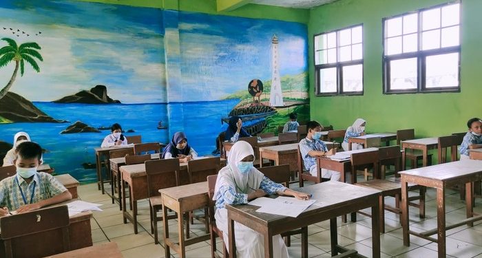 624 SD di Kabupaten Serang sudah mulai belajar tatap muka