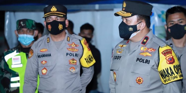 Operasi Ketupat Lodaya 2021, Wakapolda Jabar tinjau kegiatan penyekatan di Dua tempat