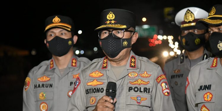 Inpres Mendagri PPKM Mikro, Korlantas Lakukan Pengetatan Kendaraan Pengendalian COVID-19