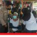 Polres Lombok tengah kerahkan personel kawal vaksinasi di pasar ganti