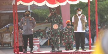 TNI-Polri Gelar Penebalan dan Penguatan Posko PPKM Skala Mikro