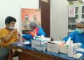 Melalui Gerai Vaksin Presisi TNI POLRI Laksanakan Vaksinasi di Klinik Bhayangkara Polres Klungkung