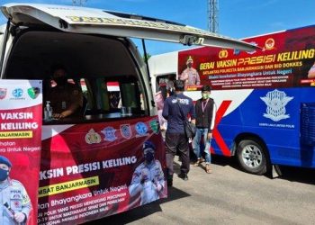 Polda Kalsel Operasionalkan 130 Gerai Vaksin Presisi, Tersebar di Berbagai Lokasi