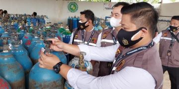 Polisi Pastikan Stok Tabung Oksigen di Jambi Aman, Diutamakan untuk RS