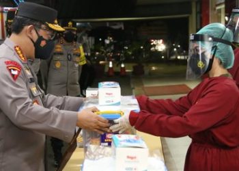 Selama PPKM Darurat, Polri Salurkan 475.420 Paket Sembako dan 2.471 Ton Beras