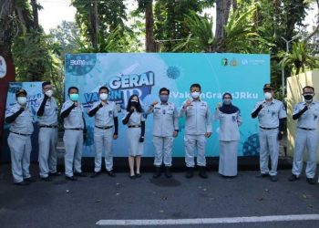 Sinergi dengan Polri, Jasa Raharja Kembali Gelar Vaksinasi JRKu di Surabaya