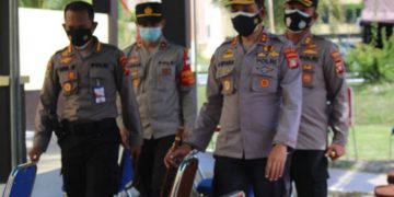 Kapolda Gorontalo Terus Optimalkan Giat Vaksinasi di Gorontalo