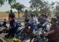 Di Masa PPKM Polsek Pangkur Melaksanakan Operasi Yustisi Penegakan Hukum Protokol Kesehatan Di Jalan Raya Kecamatan Pangkur