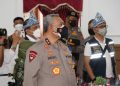 Kapolda Bengkulu Hadiri Peluncuran 1000 Vaksinasi