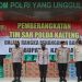 Polda Kalteng Terjunkan Tim SAR dan Bagikan Bansos